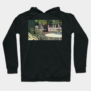 Paris Luxembourg Gardens Cafe Hoodie